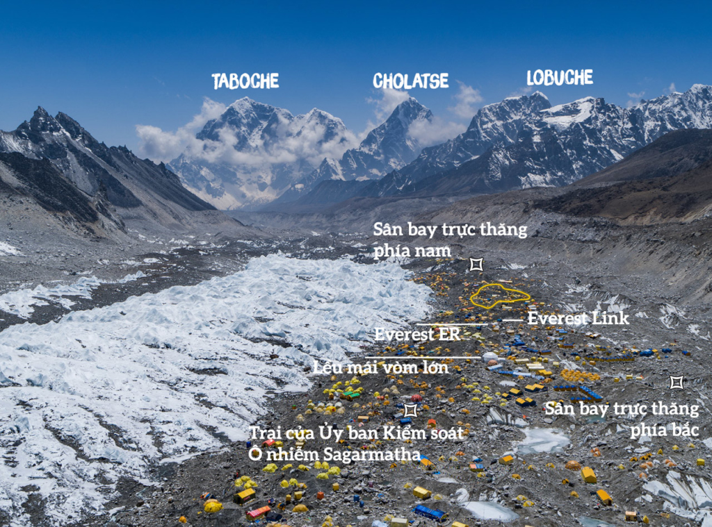 Trại căn cứ Everest Tây Tạng