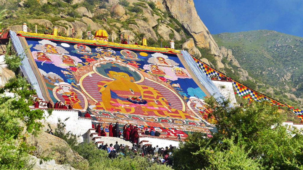 Lễ hội Shoton Tây Tạng