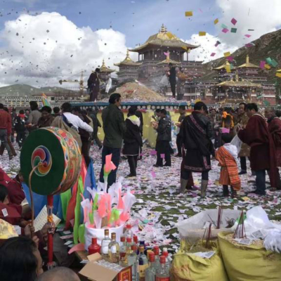 Lễ hội Zamling Chisang Tây Tạng (Lễ hội cầu nguyện chung)