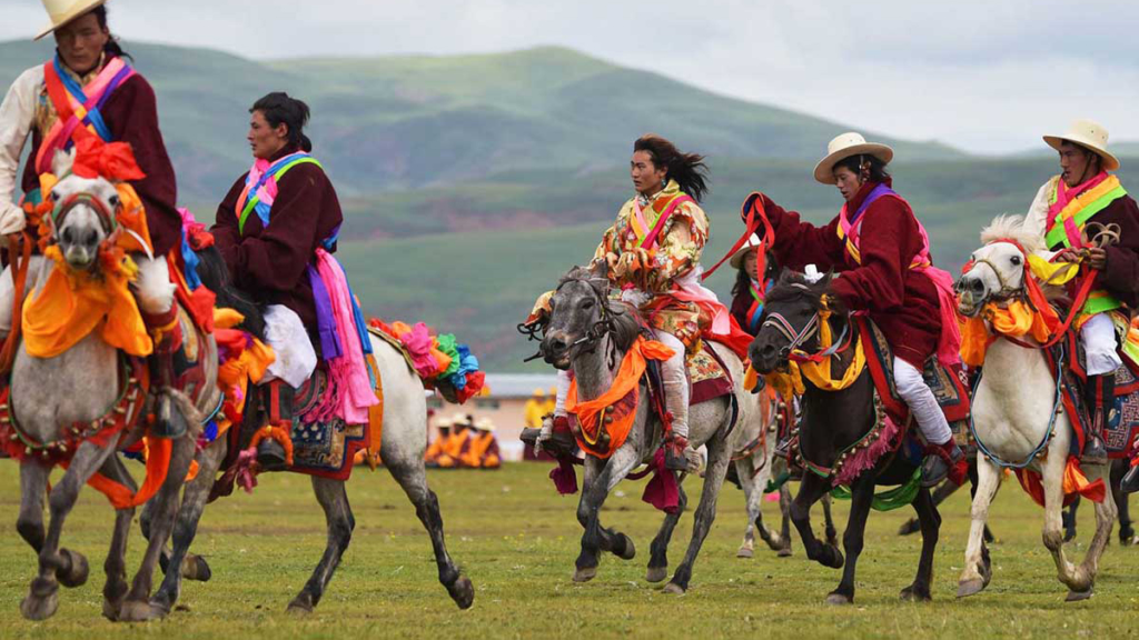 Lễ hội đua ngựa Nagqu Tây Tạng