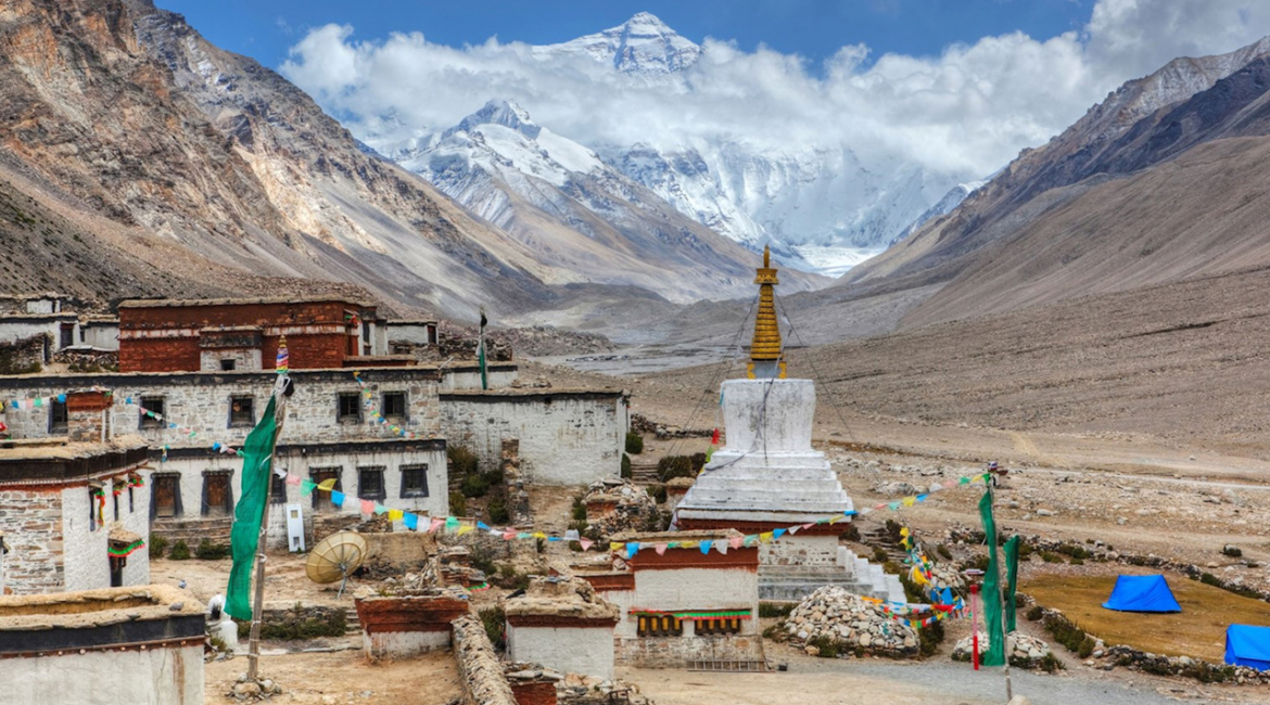 Tu viện Rongbuk Tây Tạng – tu viện cao nhất trên thế giới